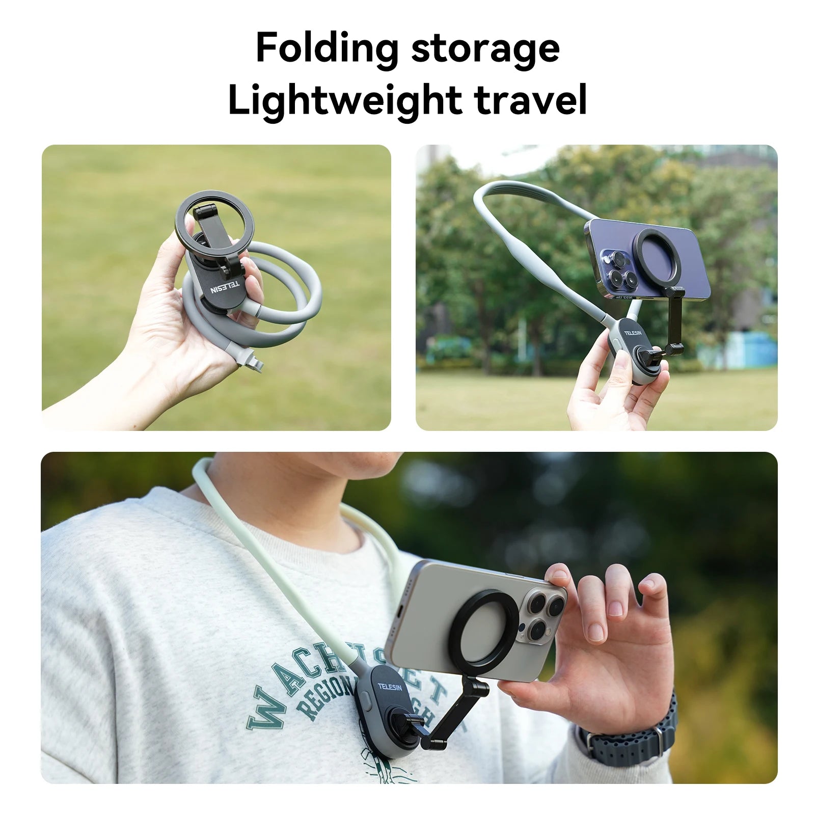 TELESIN Magnetic Neck for Iphone