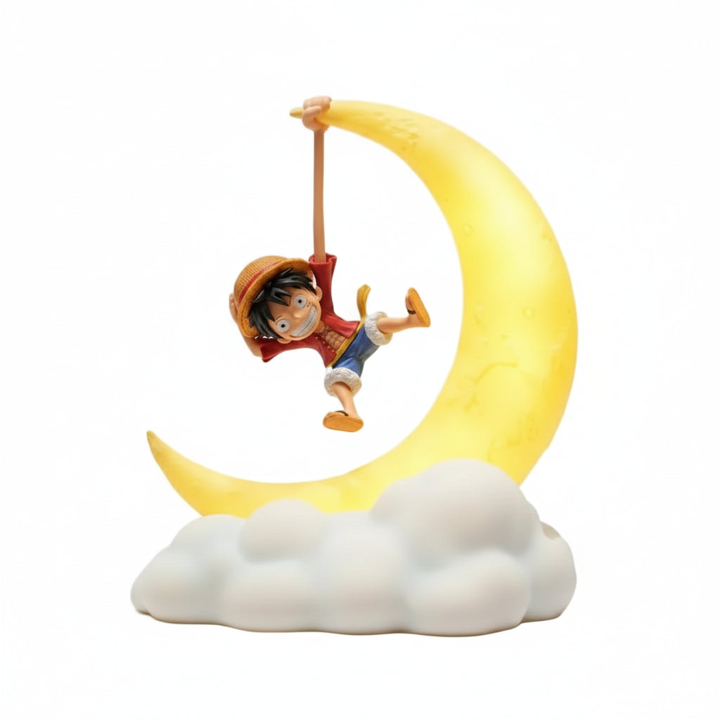 Luffy Moon Lamp One Piece Stretchable Night Light