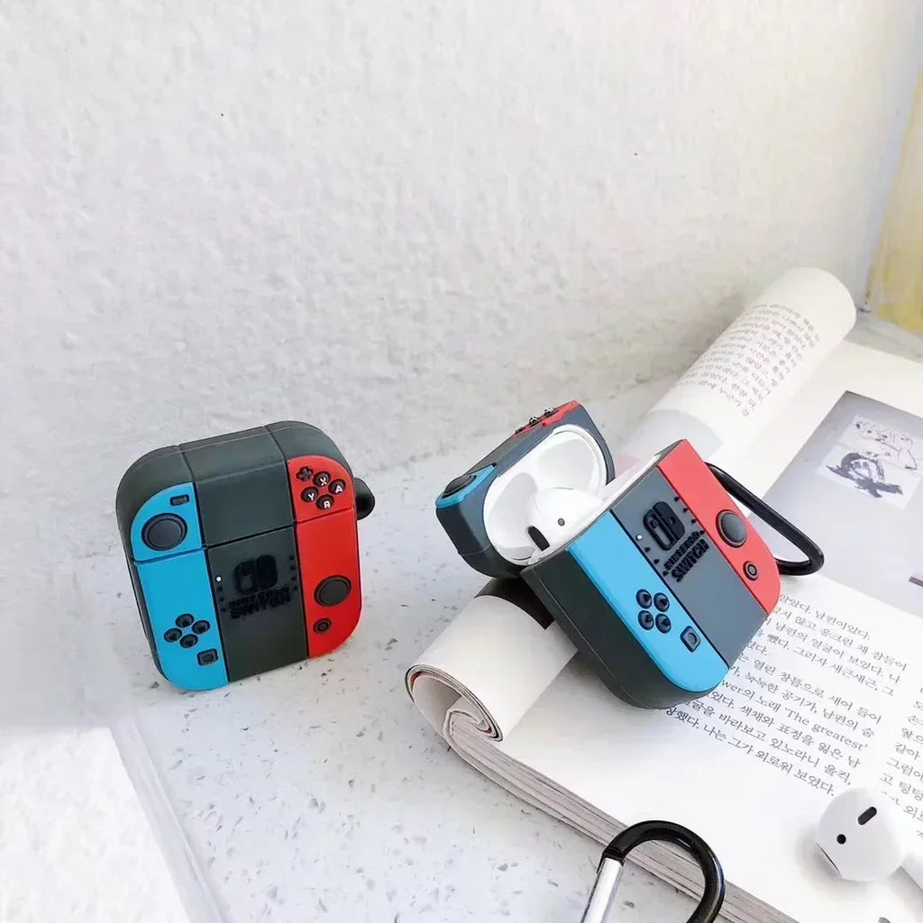 3D Nintendo AirPods Case Silicone