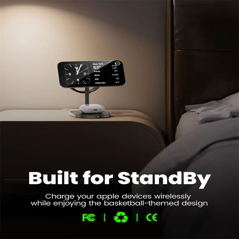 KUXIU X85 Magnetic Wireless Charging Stand For iPhone