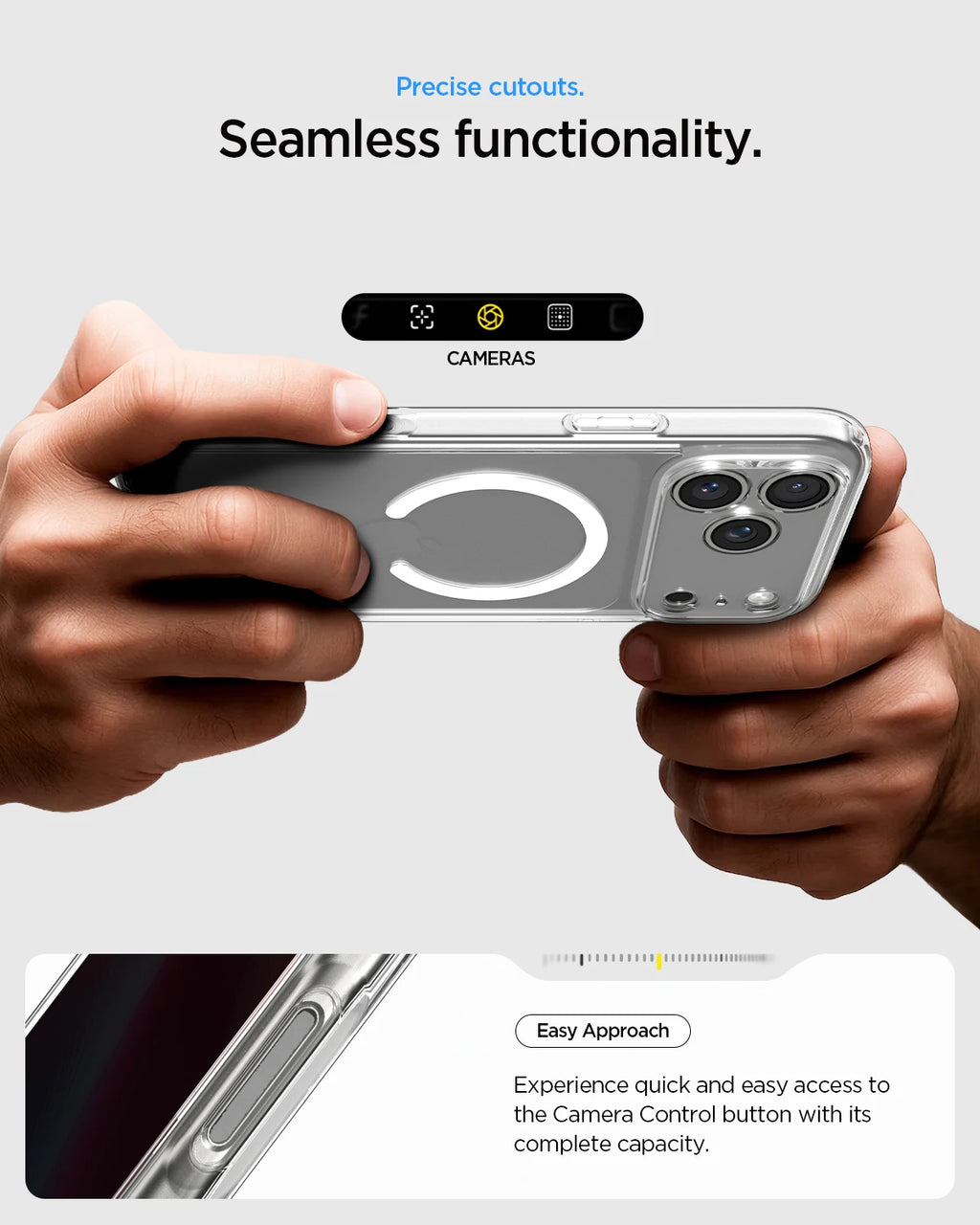 Spigen Ultra Hybrid MagFit iPhone Case for iPhone 17 Series