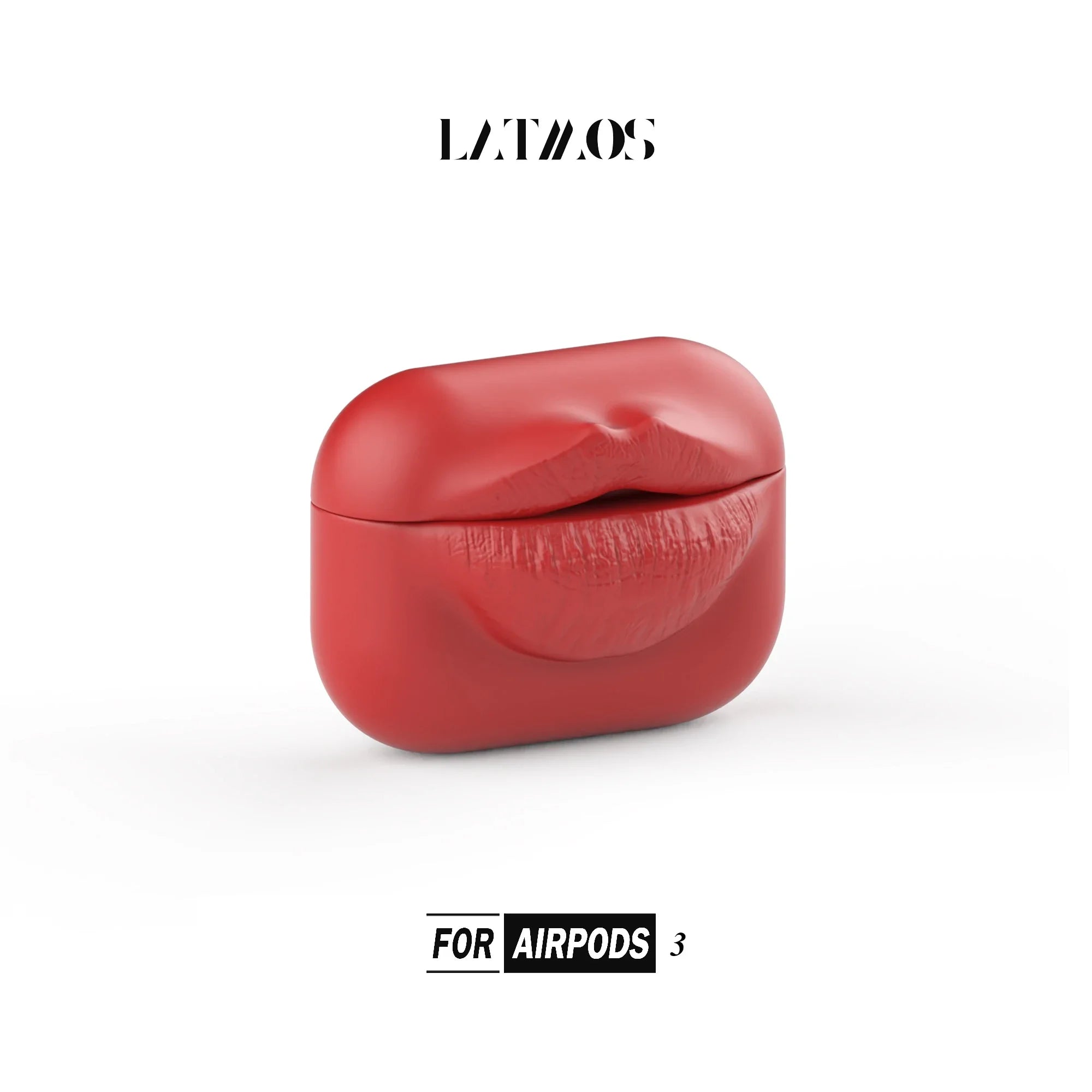 Latmos Design Lip Shaped Airpods Case