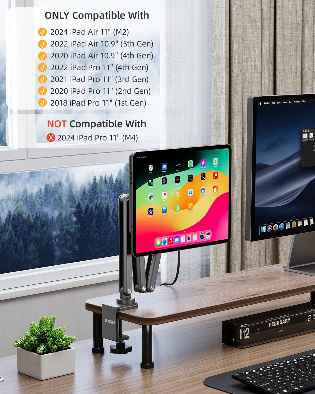 KUXIU Magnetic Charger Holder For iPad Air 11/13 M2