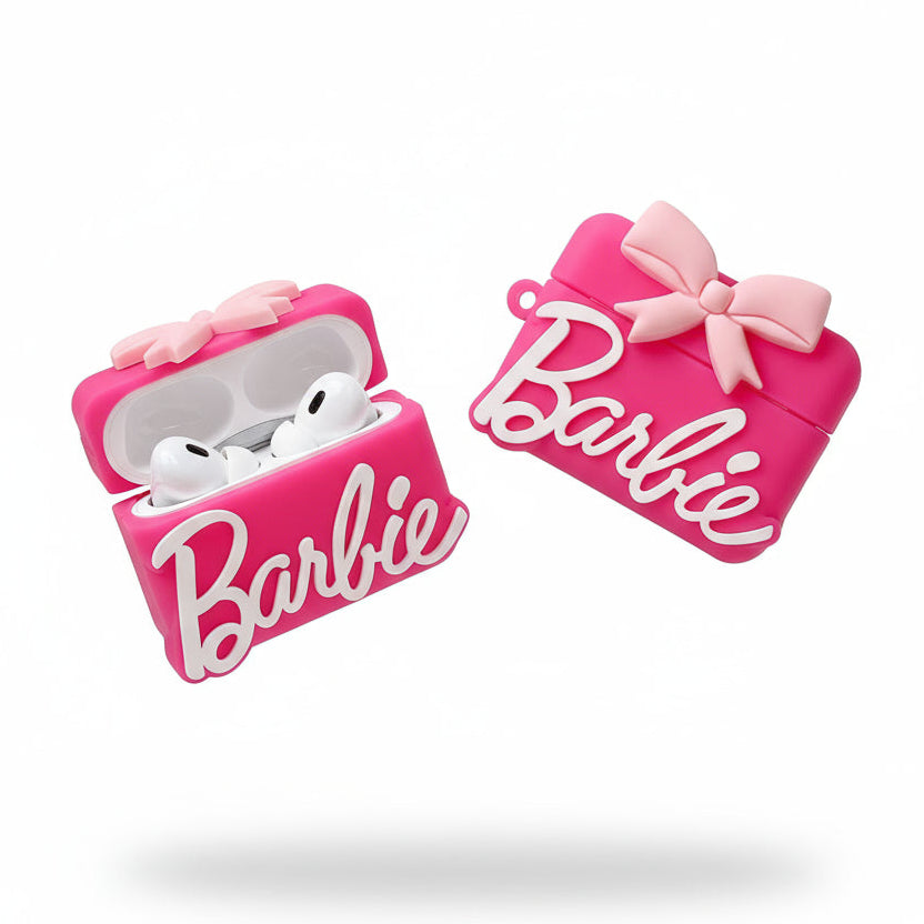 3D Barbie AirPods Case Silicone