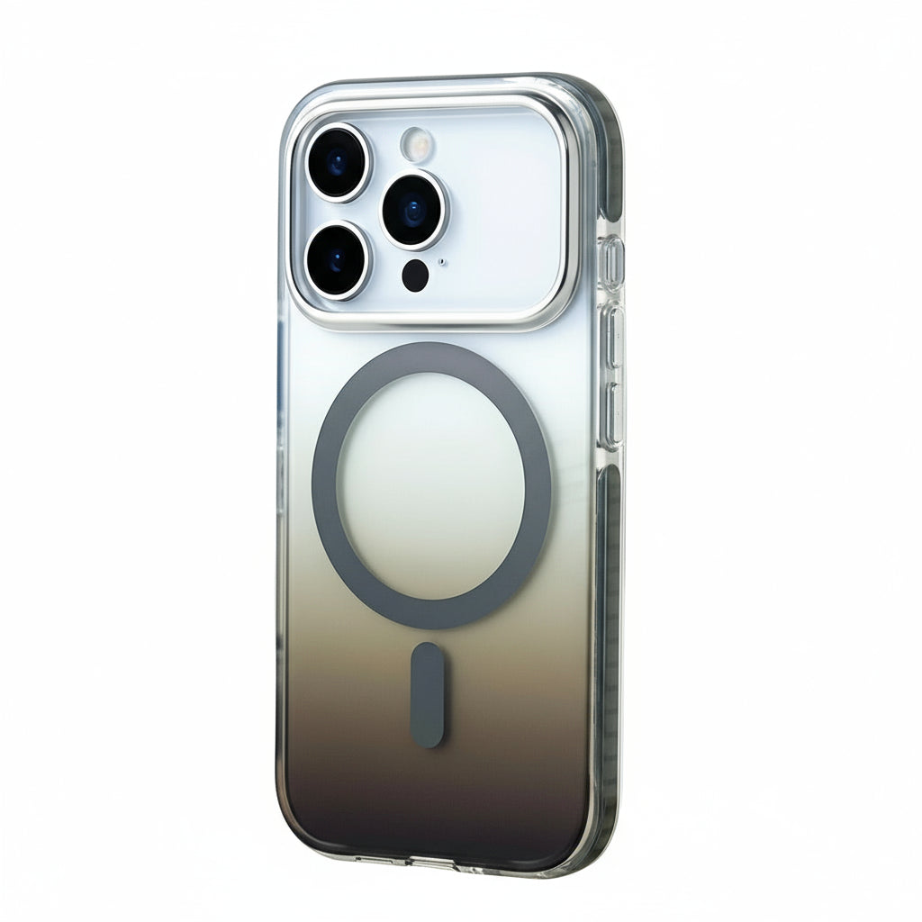 Luxury Case Matte Clear Magnetic Shockproof for iPhone