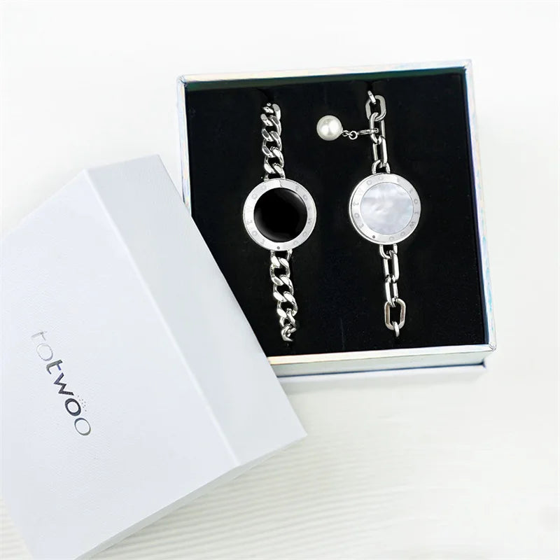 Totwoo Soulmate 2.0 Long Distance Touch Bracelets for Couples