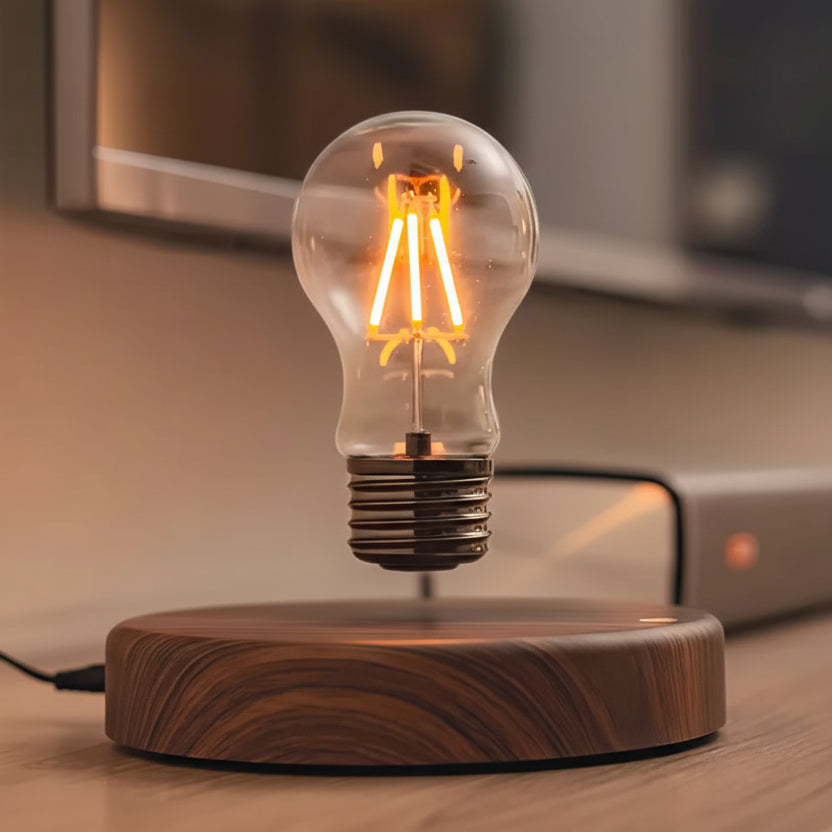 Magnetic Levitation Floating Light Bulb Lamp