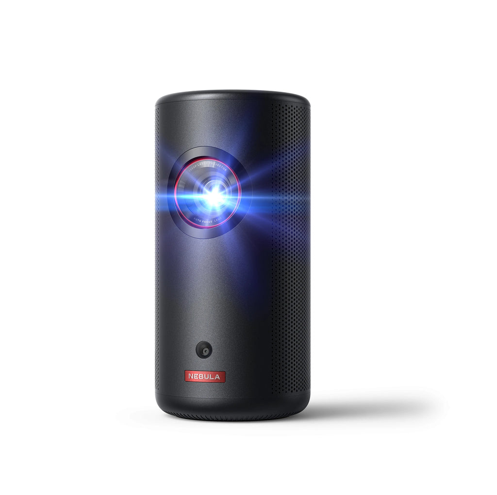 NEBULA Capsule 3 GTV Outdoor Projector, Netflix Officially Licensed, 1080P Smart Mini Projector with Wi-Fi, 2.5 hrs Battery