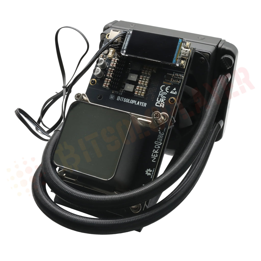 NerdQaxe++ Hydro 4.8TH/s 68W BTC Solo Miner