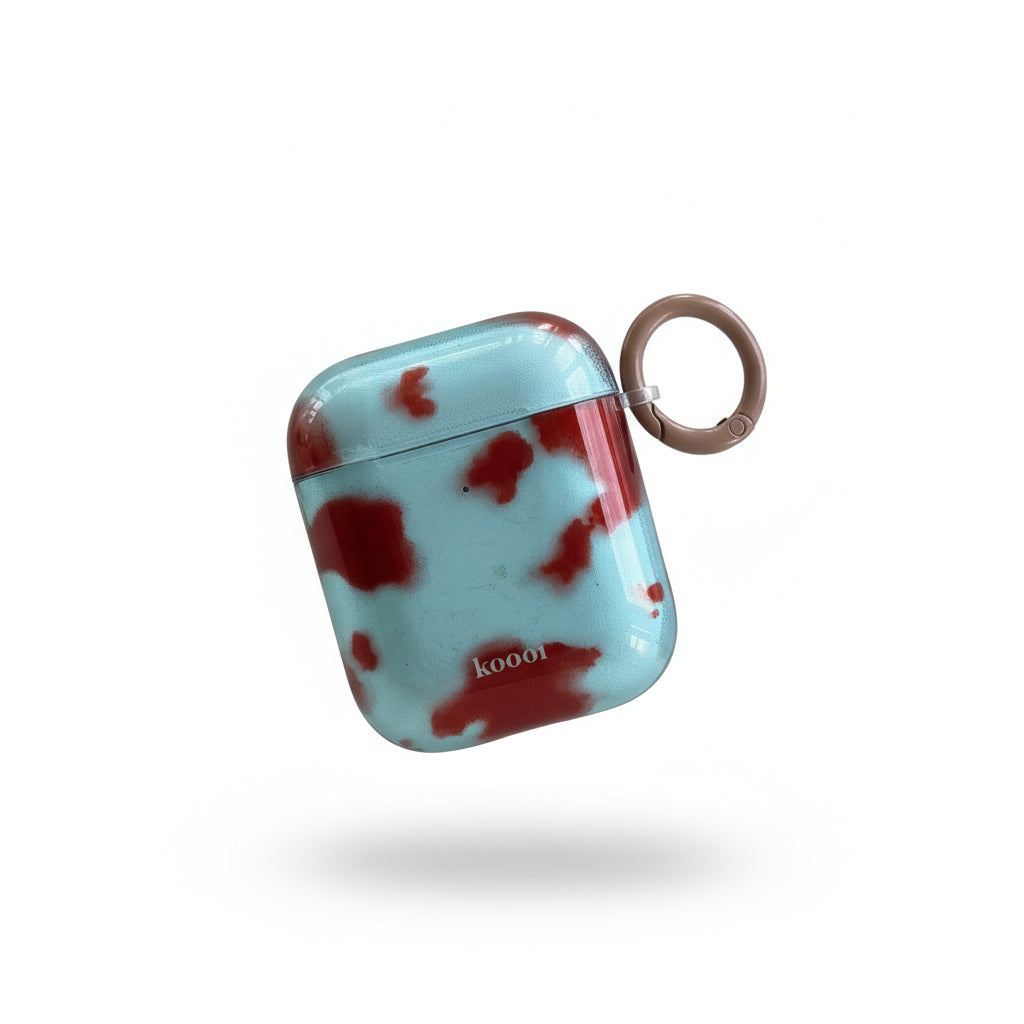 Amber Blue Red IMD AirPods Case