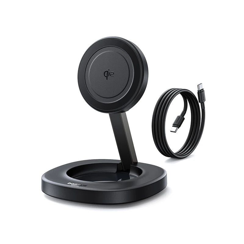 Baseus Qi2 15W Foldable Wireless Charger Stand Magnetic
