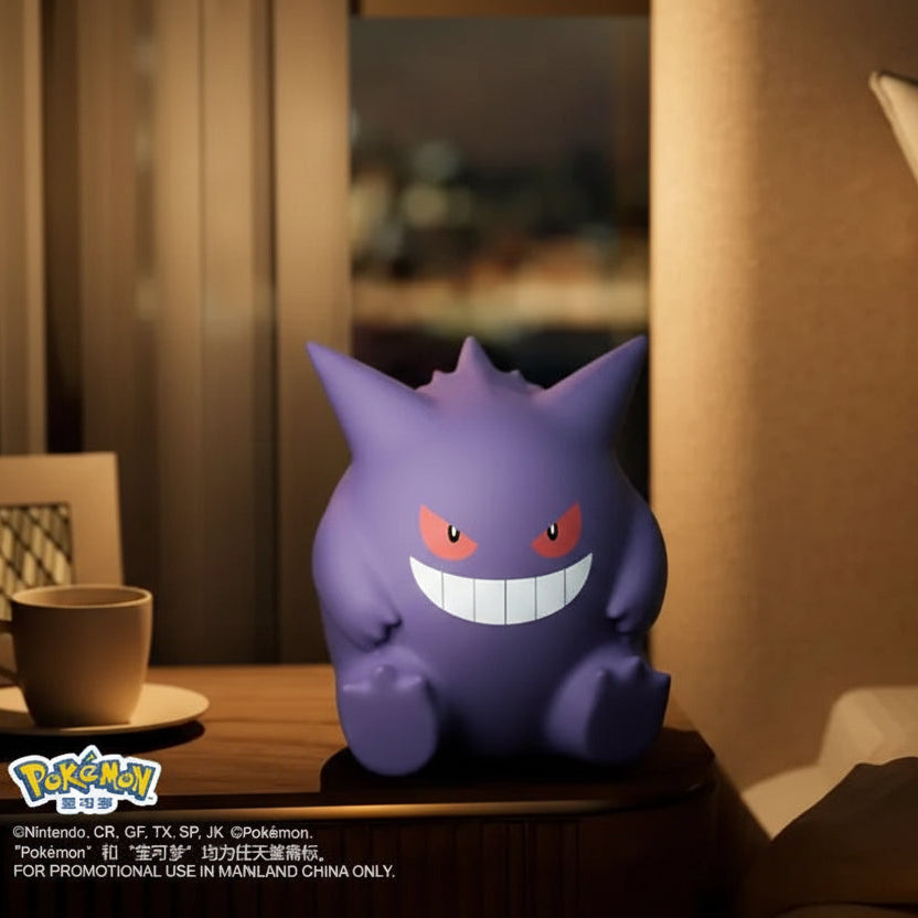 Pokémon Snorlax & Gengar Touch Lamp - Pat to Light Up Night Light
