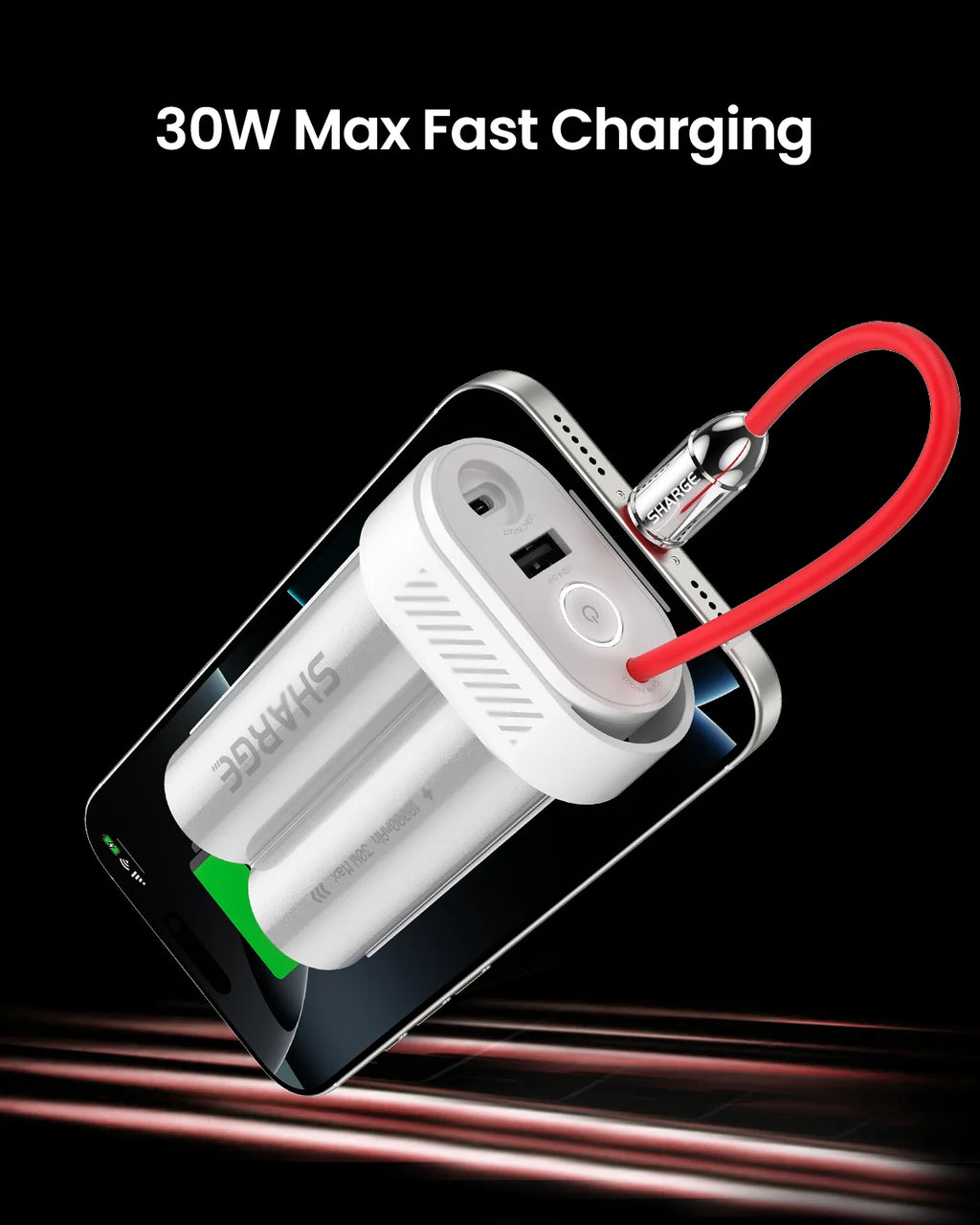 SHARGE Pouch Mini Power Bank 10000mAh