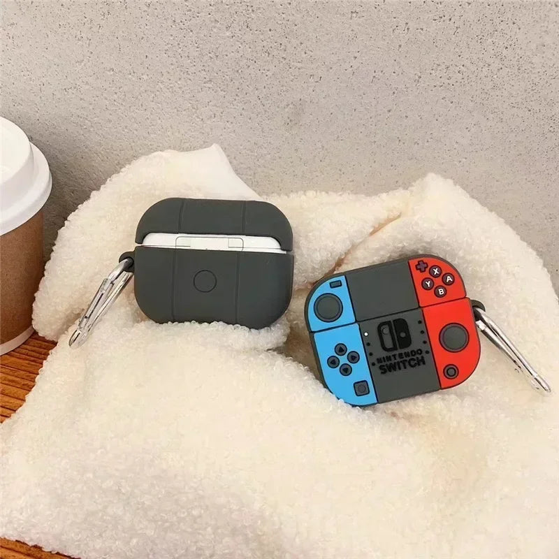 3D Nintendo AirPods Case Silicone