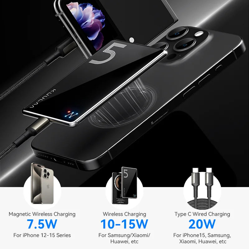 KUULAA Magsafe Power Bank 5000mAh