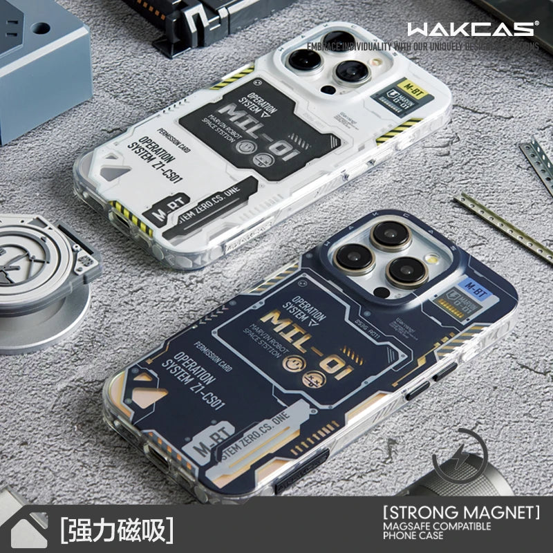 Wakcas MIL-01 Tactical MagSafe iPhone Case | Military-Grade Protection