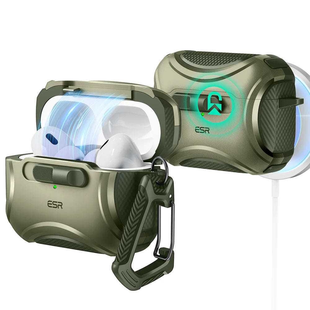 ESR Cyber FlickLock Magnetic AirPods Case