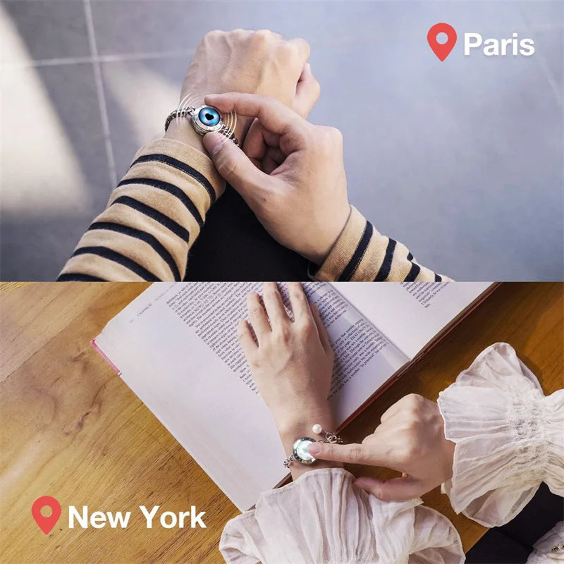 Totwoo Soulmate 2.0 Long Distance Touch Bracelets for Couples