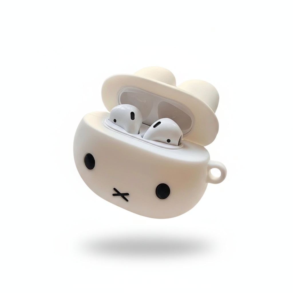 Miffy Rabbit AirPods Case 3D Silicone