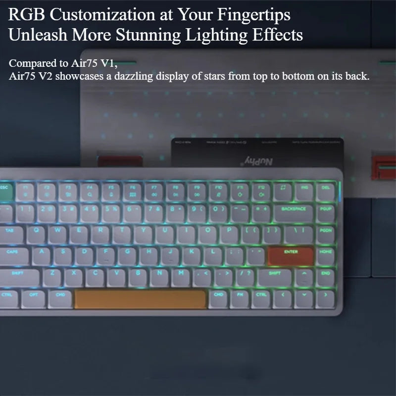 NuPhy Air75 V2 Low-Profile Mechanical Keyboard