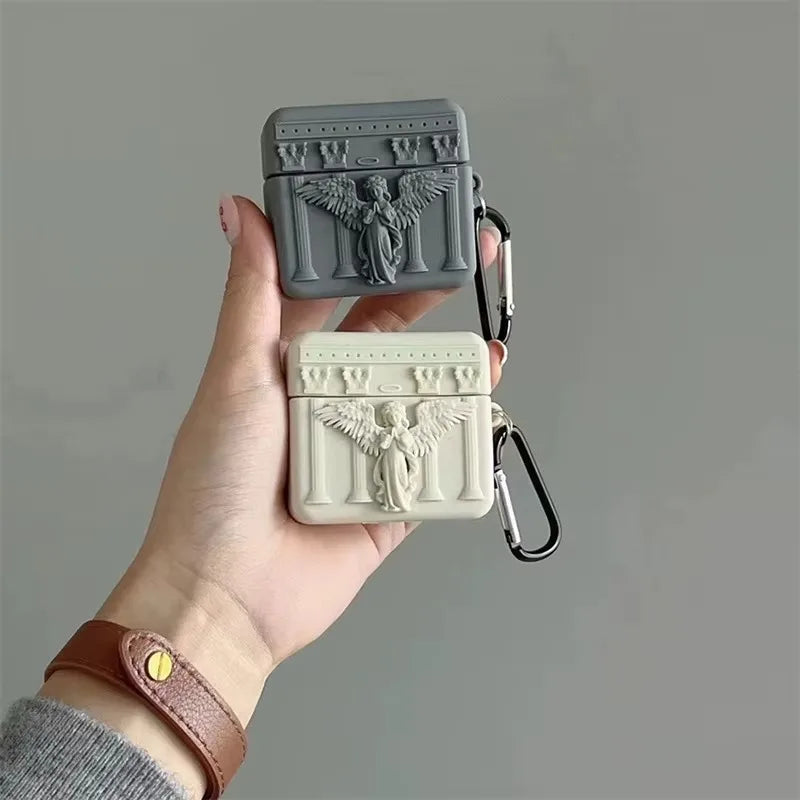 AirPods Case 3D God Angel Silicone