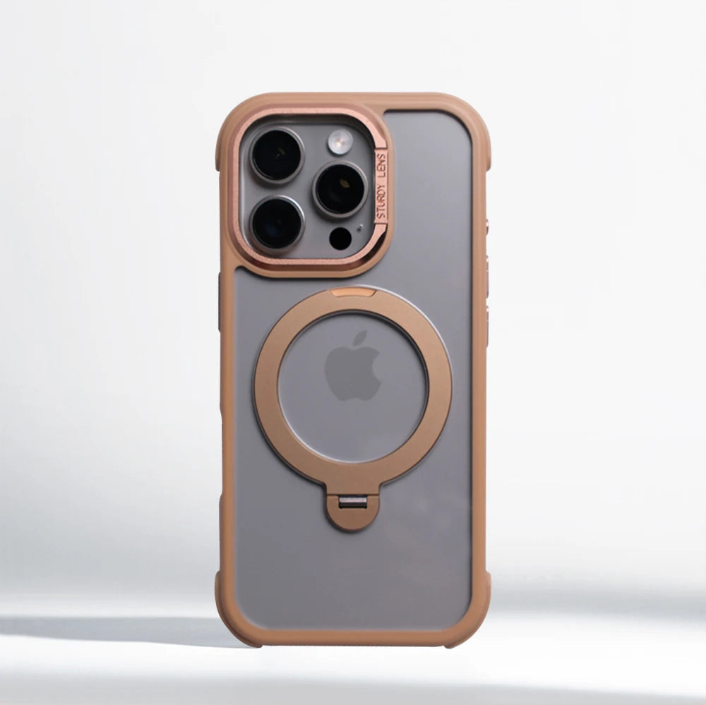 Magnetic Rotatable Holder Shockproof Case for iPhone