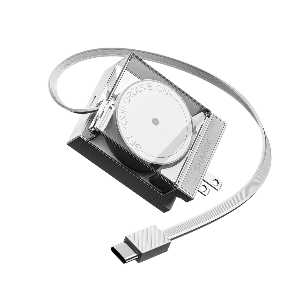 SHARGE Retractable 65W USB C Charger GaN