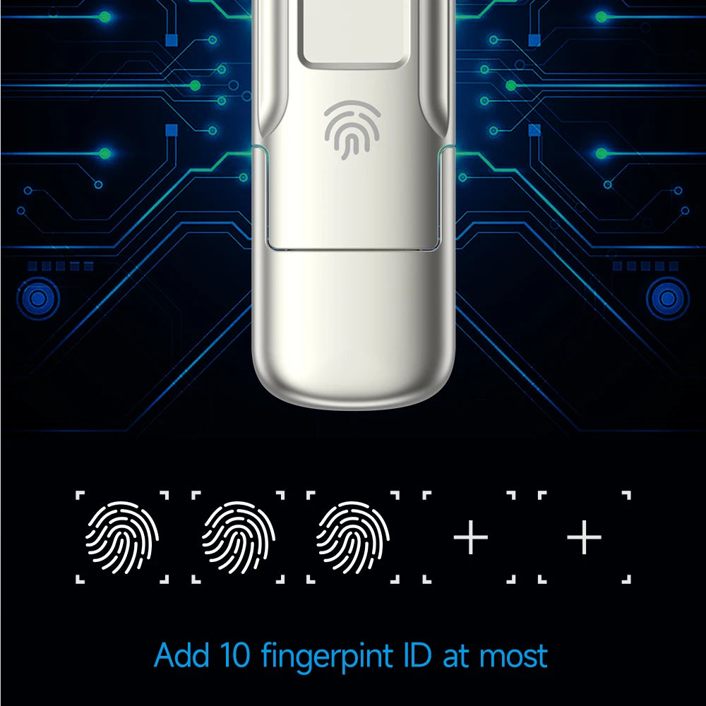 MOVESPEED Fingerprint Encrypted SSD Flash Drive USB 3.2