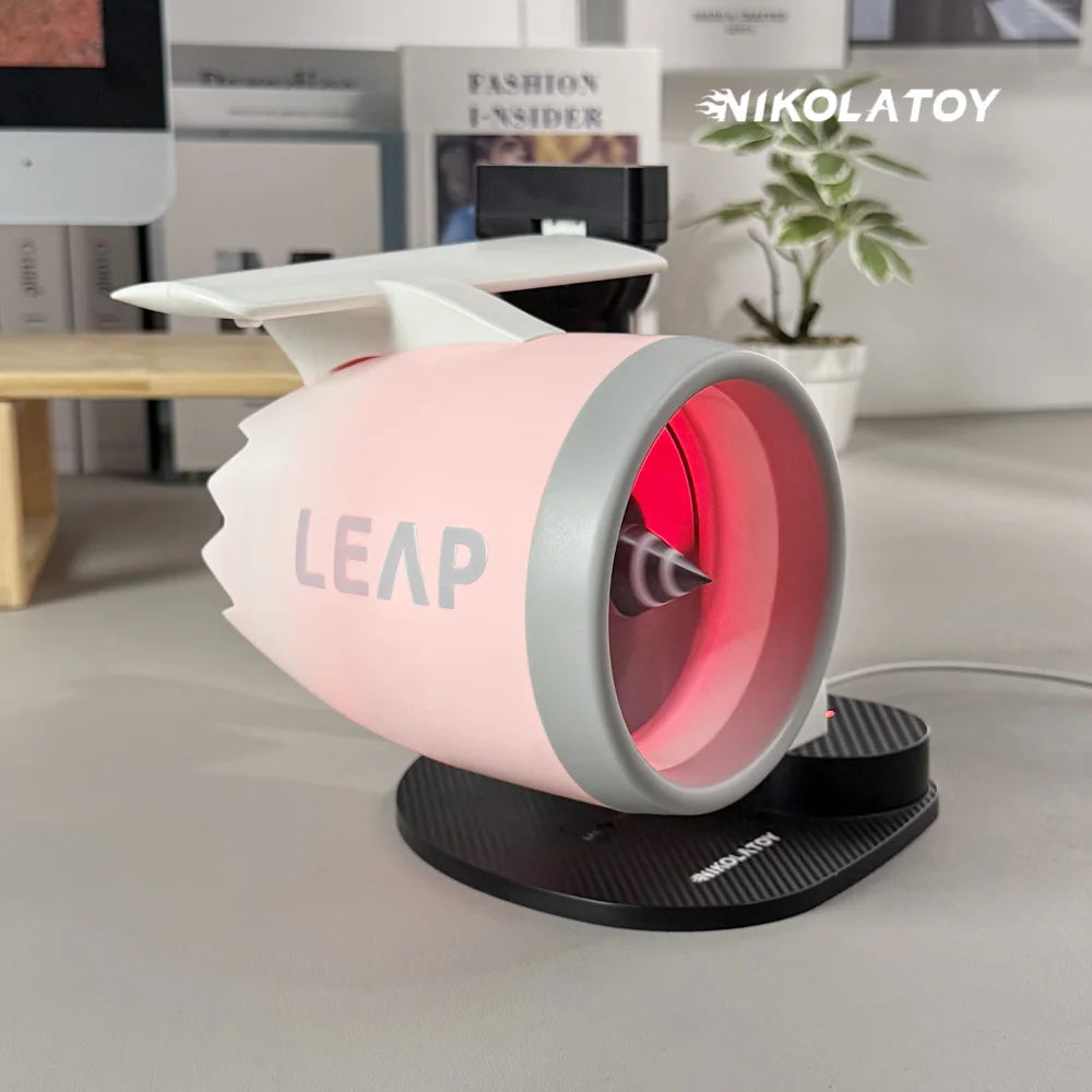 NIKOLATOY® Desktop JetFan Wireless Charging and Humidifier
