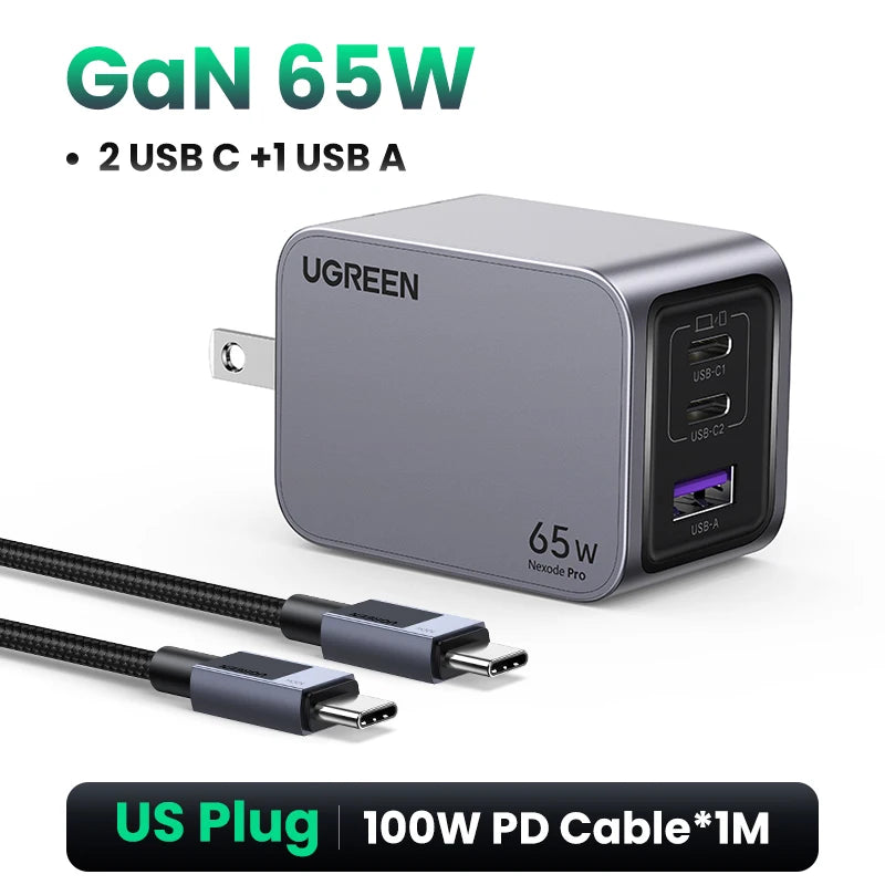 UGREEN Nexode Pro 65W GaN Charger