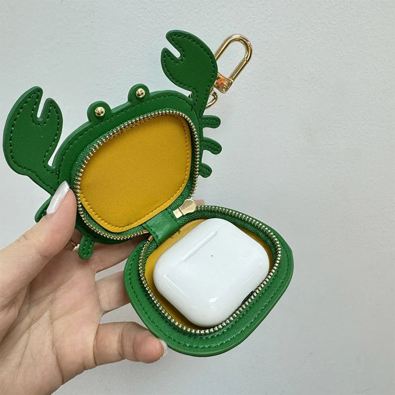 Crab Coin Purse Bag AirPods Case Premium
