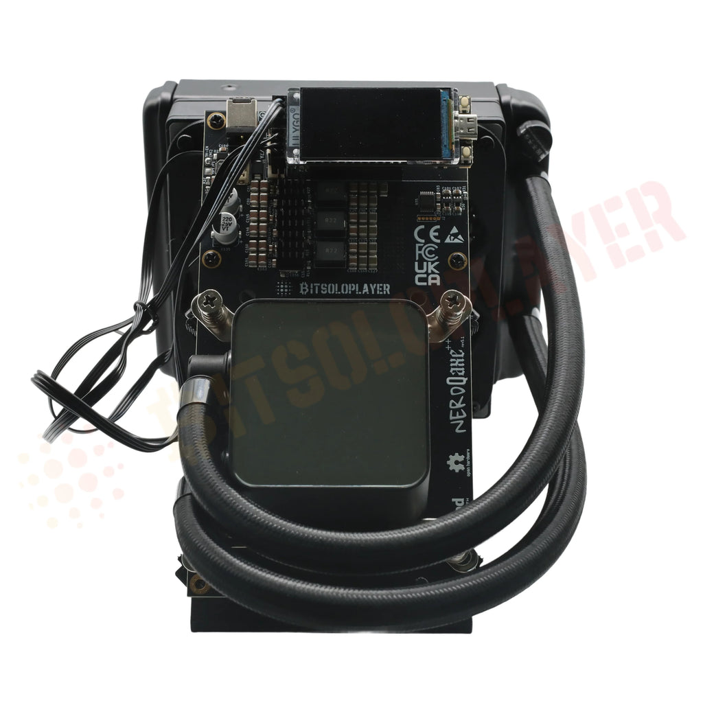 NerdQaxe++ Hydro 4.8TH/s 68W BTC Solo Miner