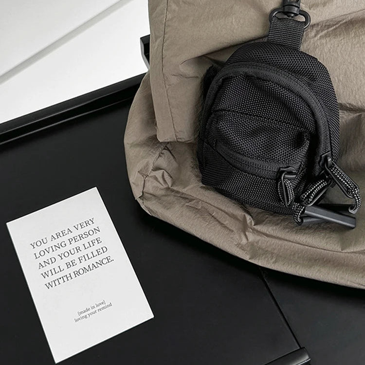 Mini Backpack AirPods Case Japanese Style with Lanyard