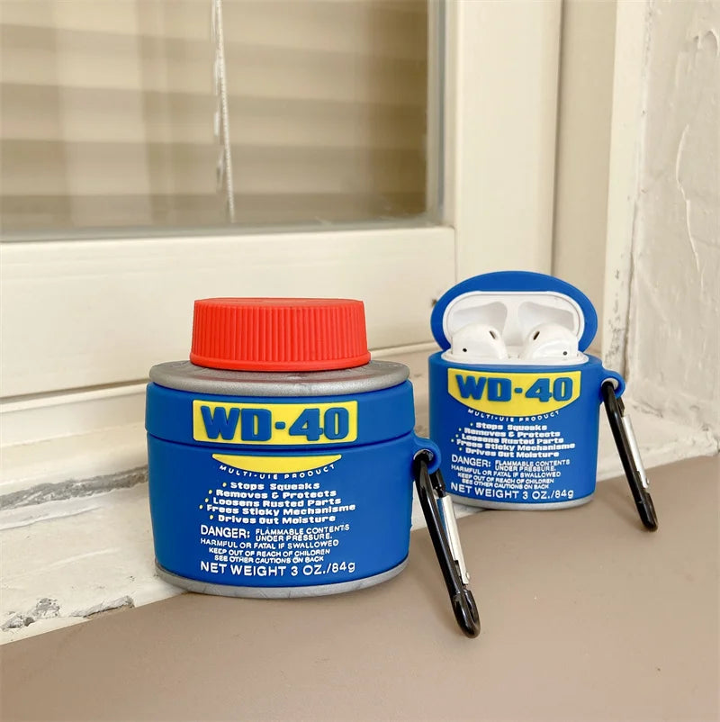 Rust Remover Bottle 3D AirPods Case Silicone