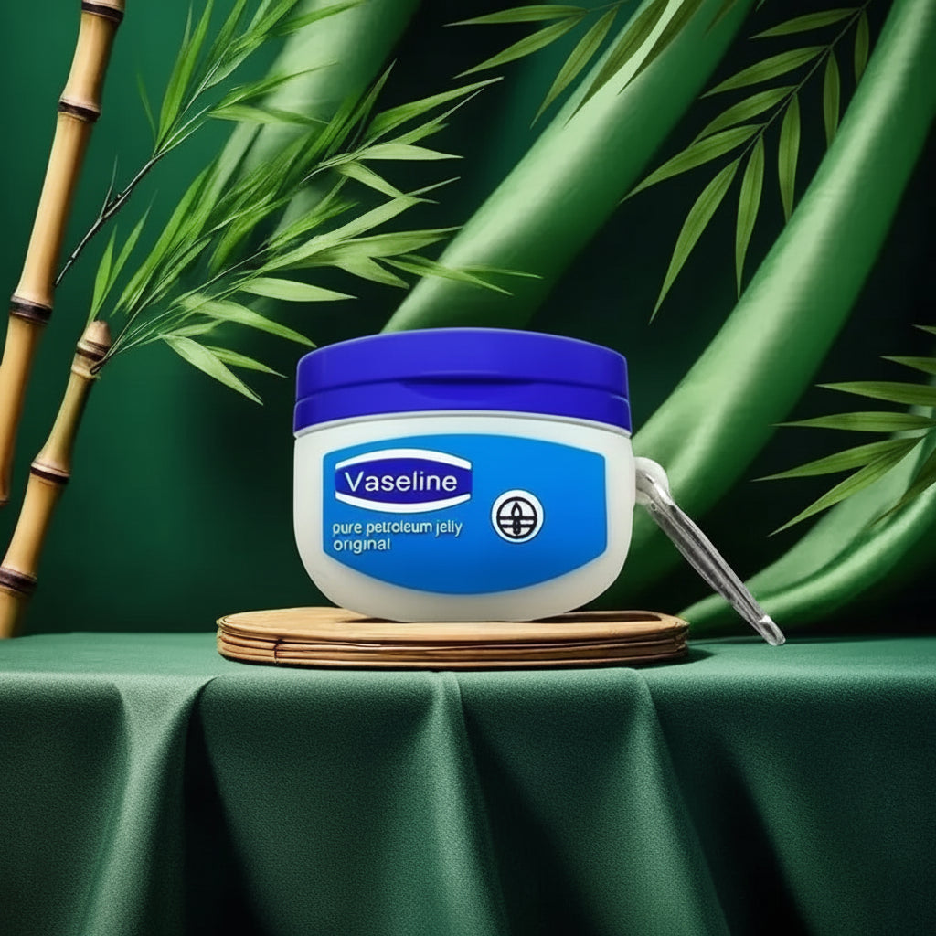 Vaseline Jar AirPods Case 3D Realistic Petroleum Jelly Silicone Protection with Pendant