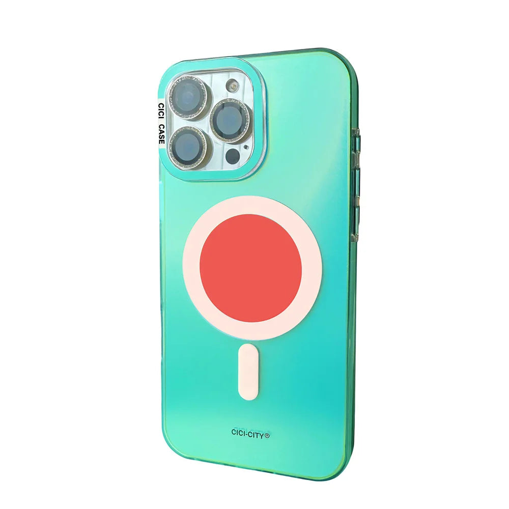 MagSafe Color Changing iPhone Case Mixed Colors Design