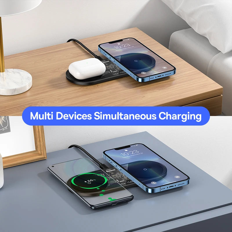 Baseus 20W Dual Wireless Chargers for iPhone