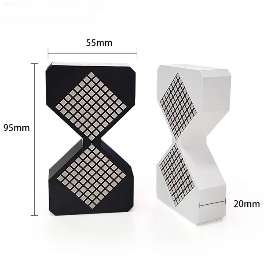 Gravity Pixel Hourglass Digital Timer