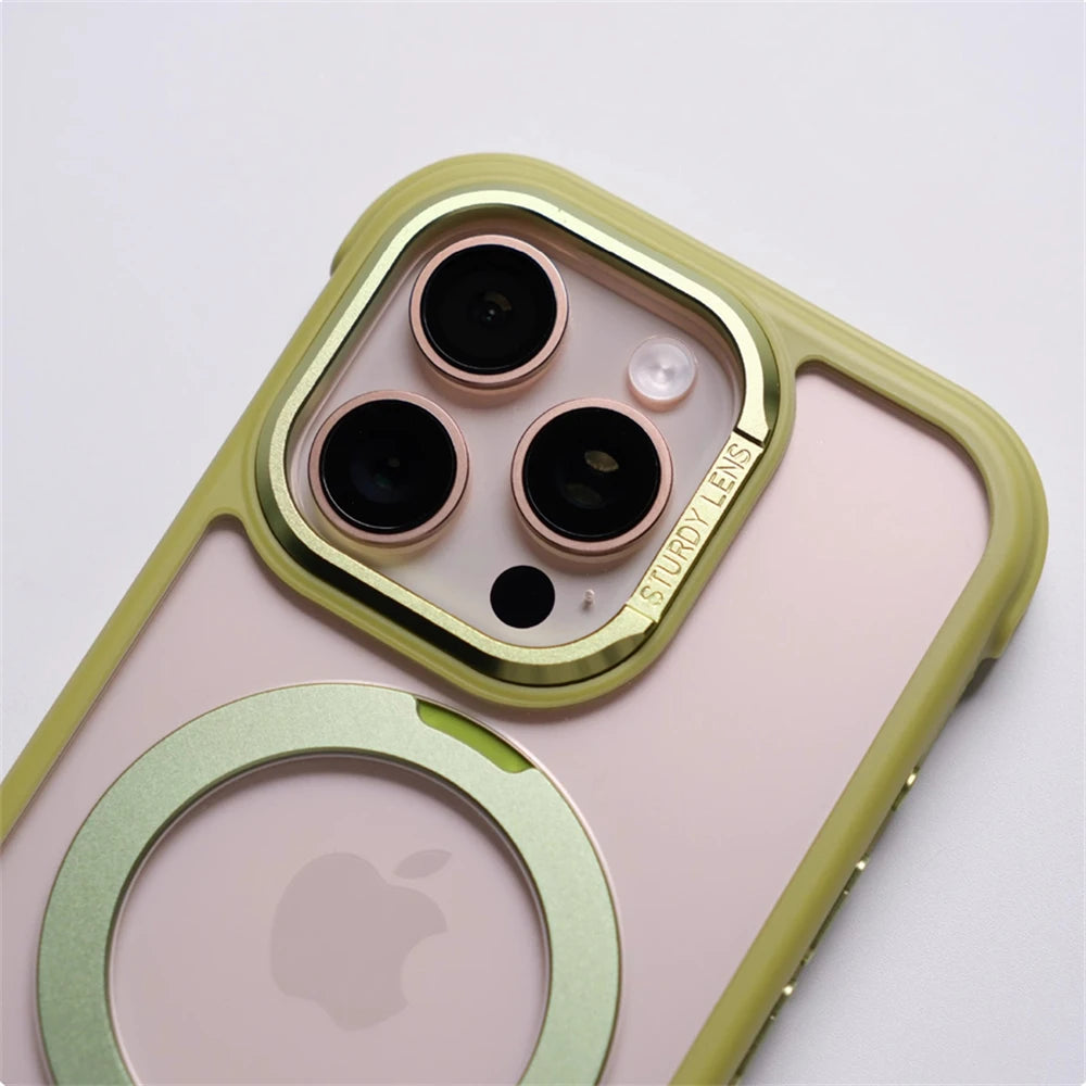 Magnetic Rotatable Holder Shockproof Case for iPhone