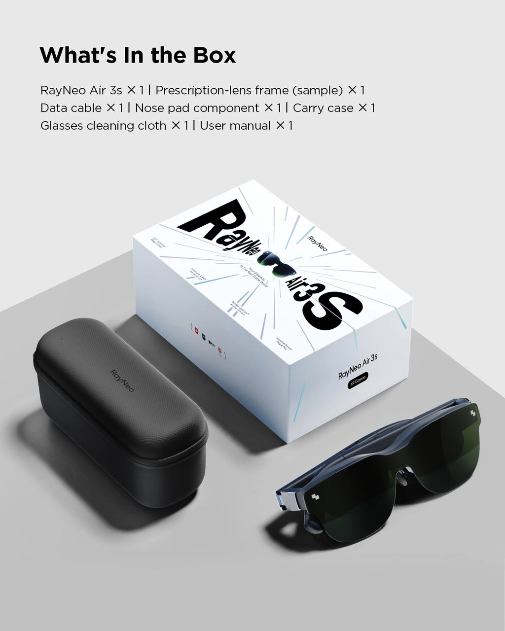 RayNeo Air 3S AR Glasses Micro OLED