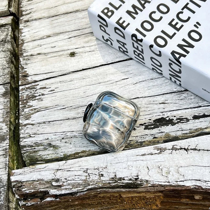 Water Ripple AirPods Case with Ring Holder