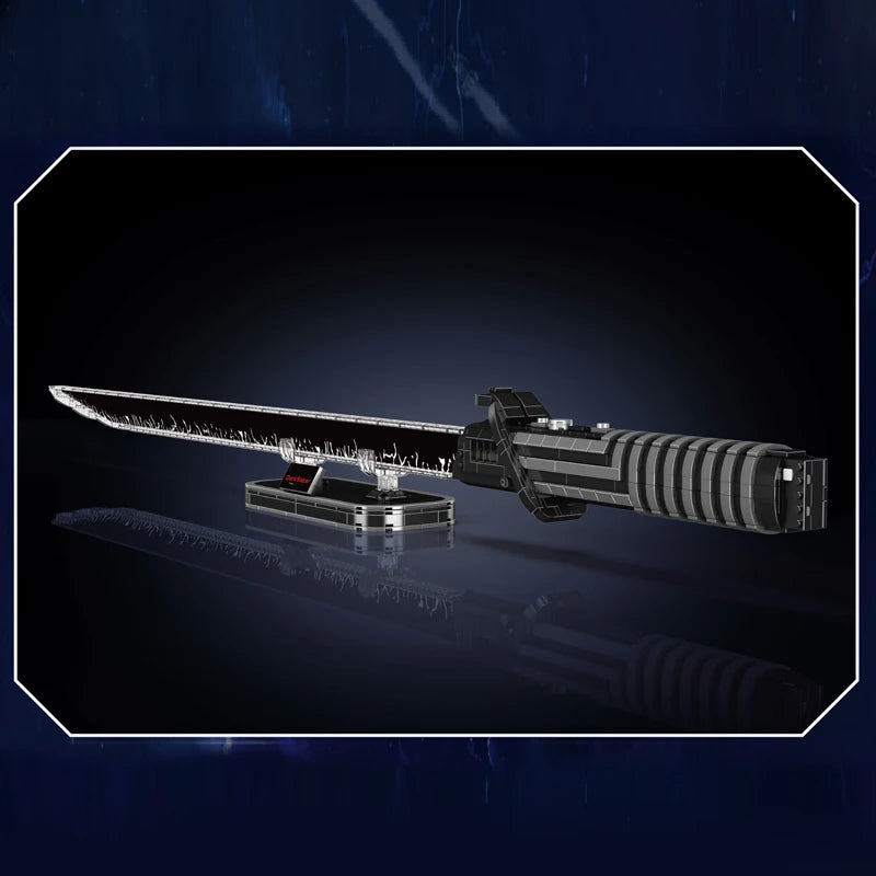 Mould King Lightsaber Building Block The Darksaber with Led