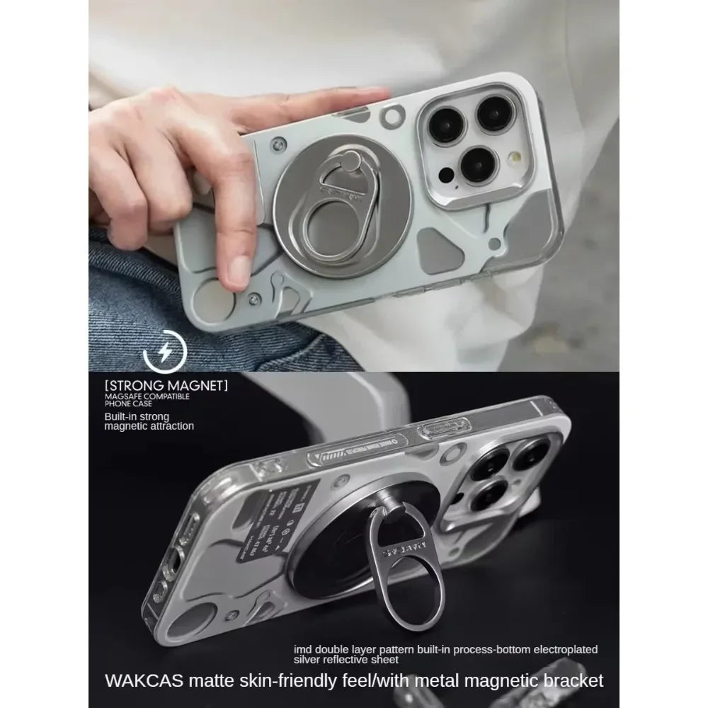 Wakcas Mobile Phone Case Magsafe Srosted Skin
