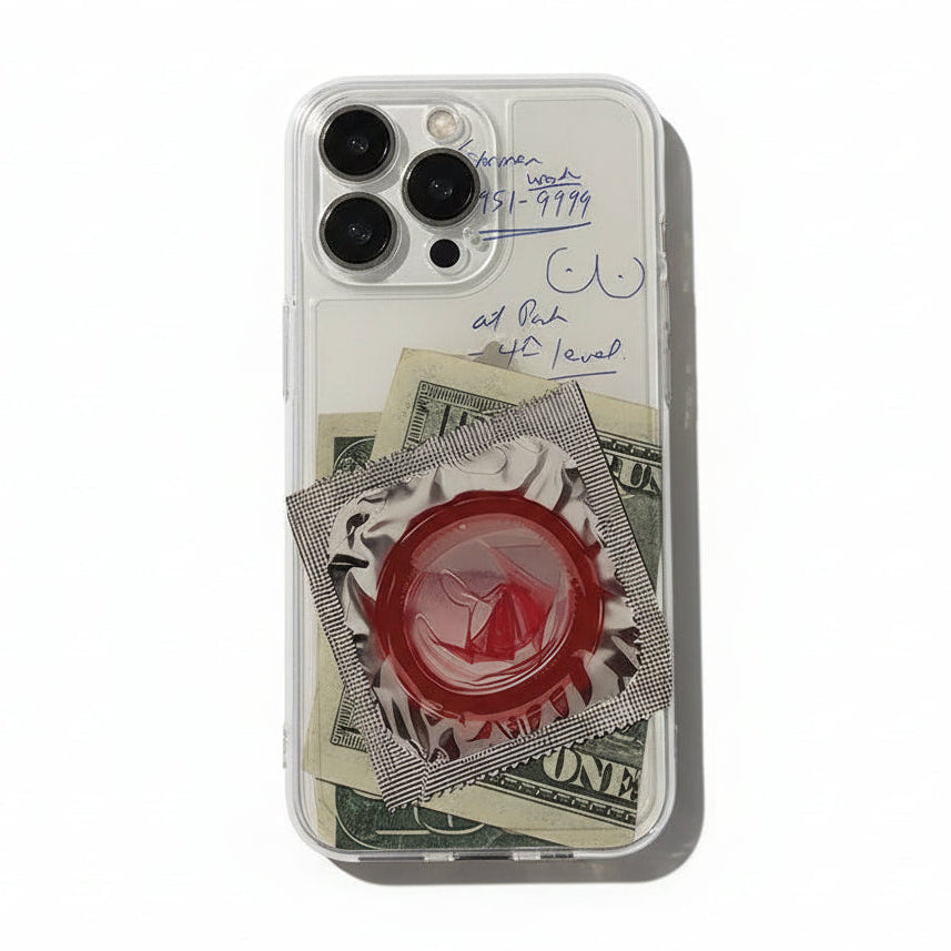 Guilty Treasure iPhone Case | Luxury Money Design with Wax Seal