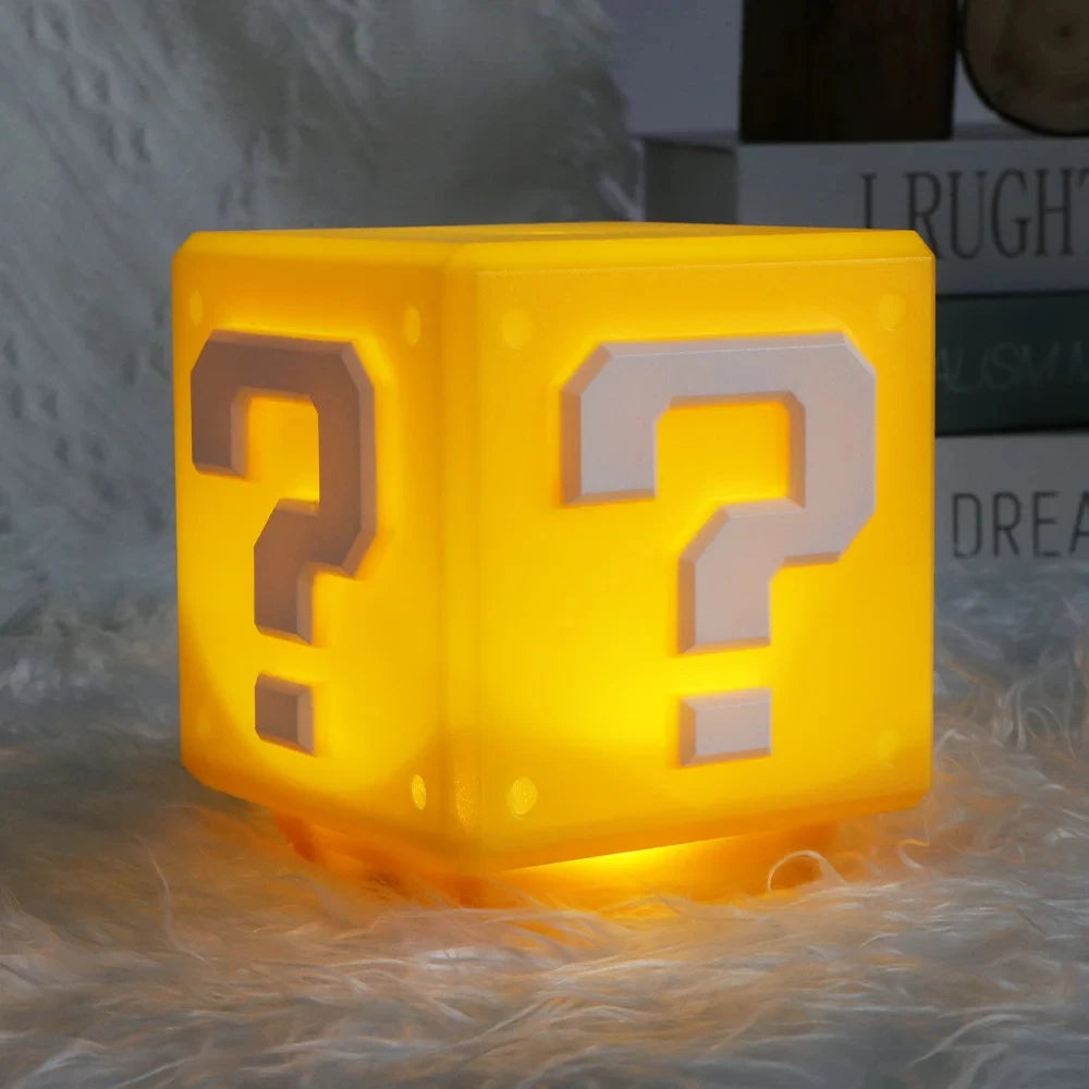 Super Mario Question Block Night Light