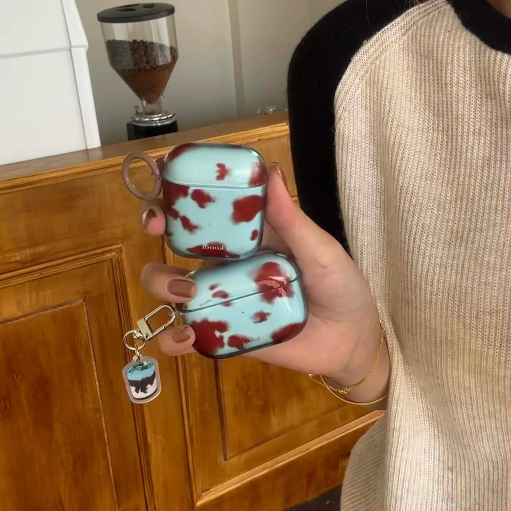 Amber Blue Red IMD AirPods Case