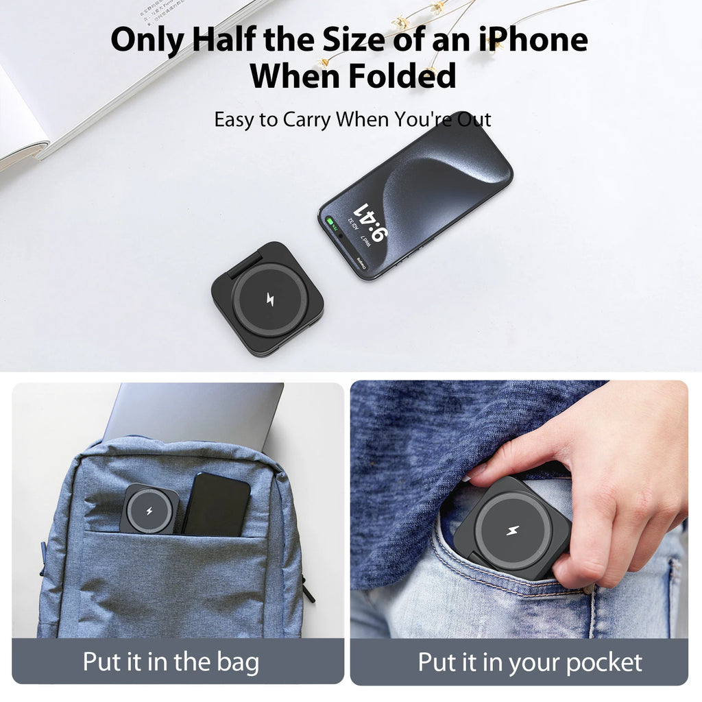 KUXIU X55 Magsafe Wireless Charging Station for iPhone, Apple Watch and AirPods