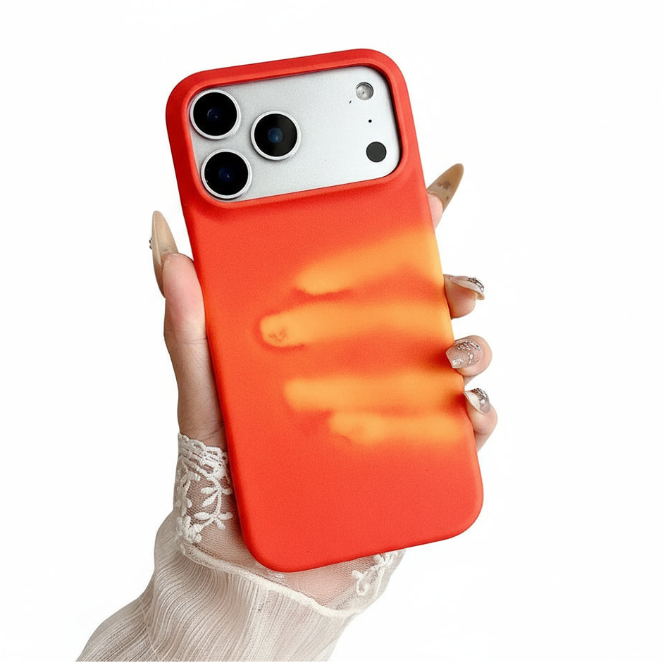 Thermal Sensor iPhone Case Color-Changing Heat-Reactive Temperature Sensitive