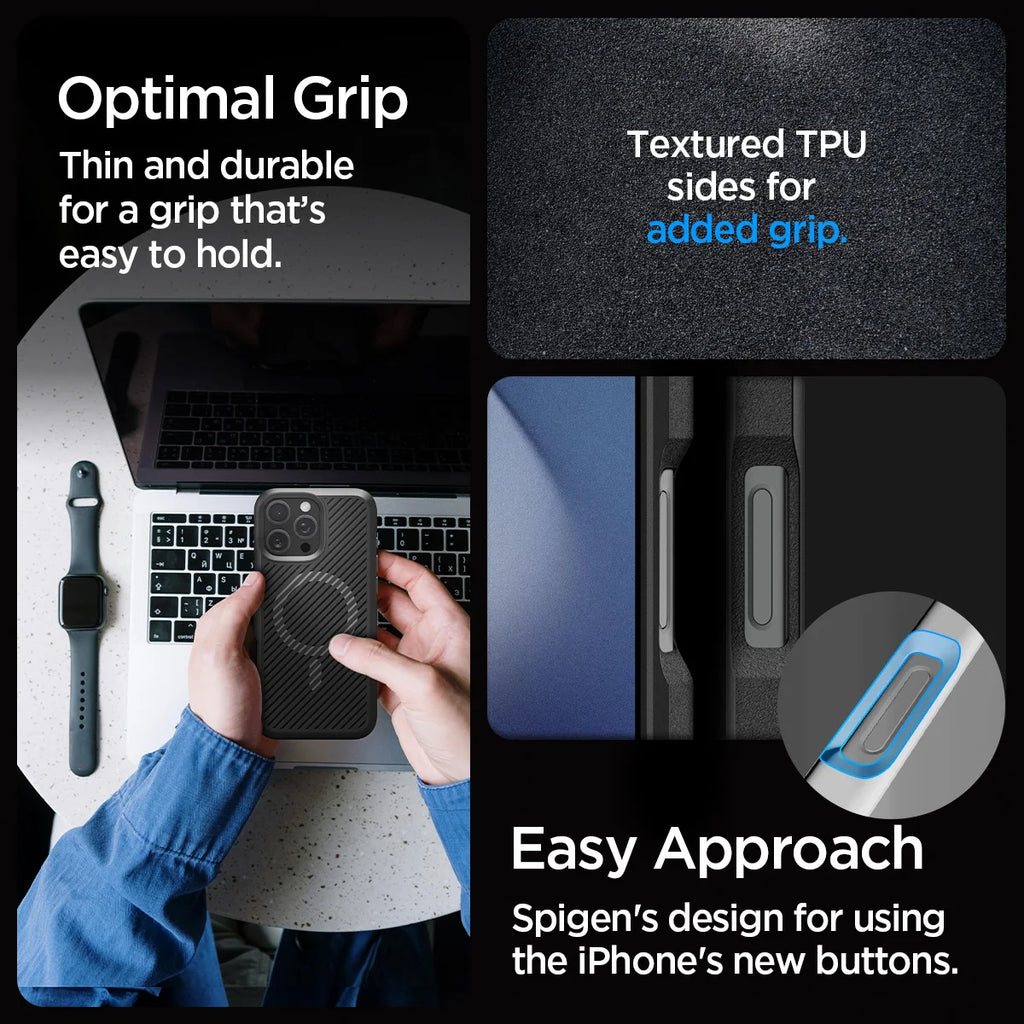 Spigen Core Armor MagFit iPhone Case for iPhone 16 Pro Max/Pro