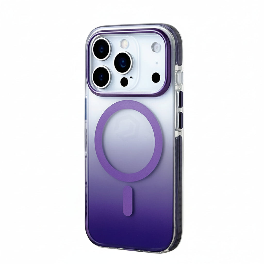 Luxury Case Matte Clear Magnetic Shockproof for iPhone